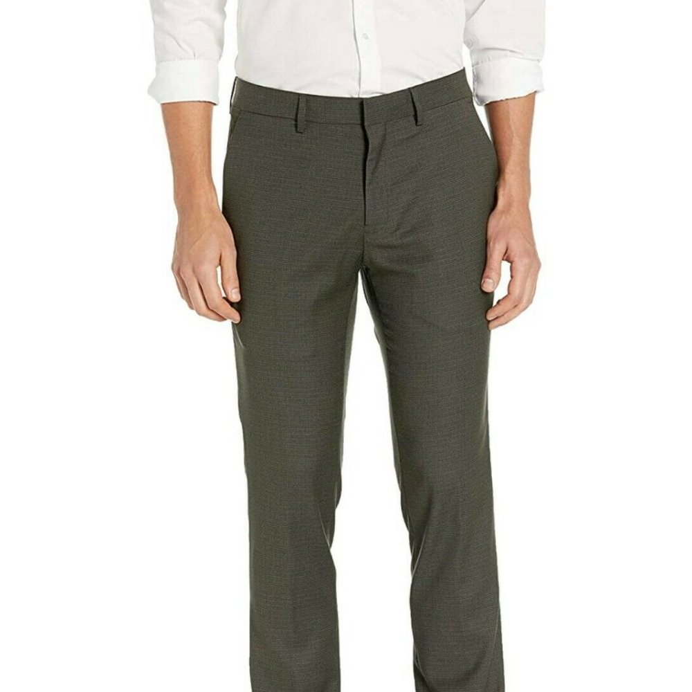 Kenneth Cole REACTION Men's Stretch Dress Pants